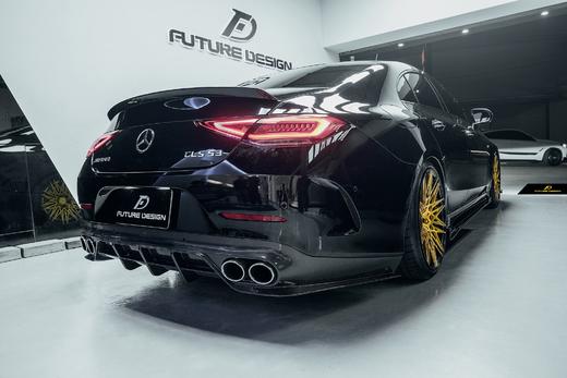 奔驰W257 C257 CLS AMG FDGT 高品质 碳纤后唇 商品图5