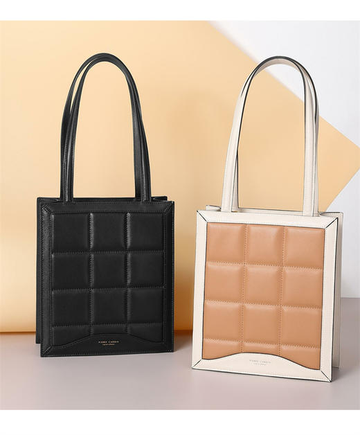 PIERRE CARDIN‘都市系列’手提单肩真皮托特包 商品图0