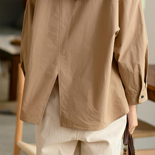 【鹿与安迪】春季新款小众日系休闲衬衫5688 商品图4