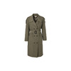 YINER音儿022春季新款军绿系带高腰显瘦气质中长款风衣8c32107050 商品缩略图4