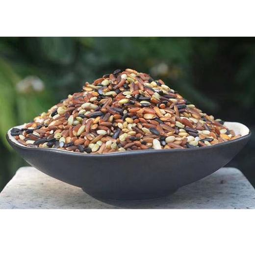 悦意有机杂粮五彩糙米 500g   黑红黄绿紫五种糙米组合 商品图2
