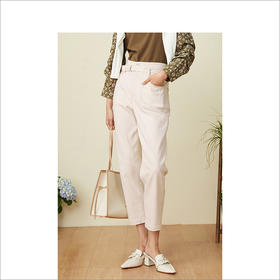 YINER音儿2022春季新款修身直筒九分牛仔裤8c32120220