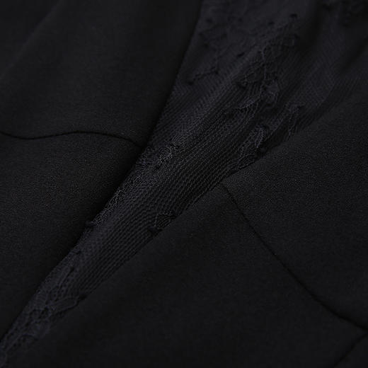 EITIE爱特爱女装夏季新款优雅蕾丝拼接连衣裙女6507240 商品图8