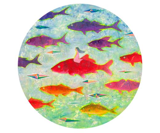 郭柯君《遨游》版画 商品图0