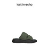 lost in echo 2022春季新款 填充感金属环收纳沙发拖鞋男款 商品缩略图0