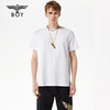 BOYLONDON短袖T恤男女同款22春夏新品烫金印花街头风上衣B221NO100101 商品缩略图0