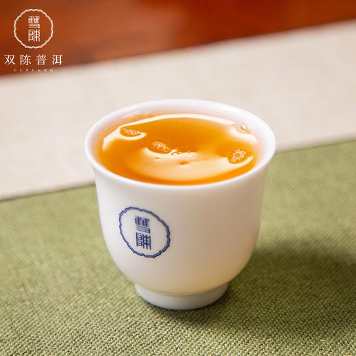 双陈普洱茶【2021年莲饼】生茶357克云南七子饼茶双陈标志系列延续 商品图4