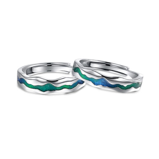 【光年之境对戒 光面款】Fanci范琦银饰轻奢情侣对戒 下单赠精美礼盒 顺丰空运+运费险 商品图1