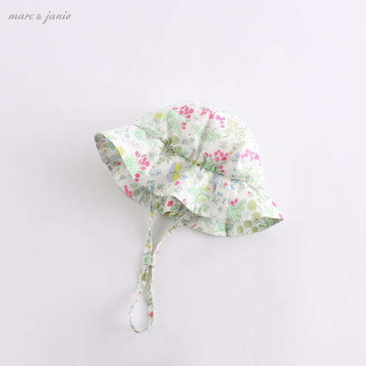 marcjanie马克珍妮夏装新款 女童纯棉遮阳帽 儿童帽子220662 商品图0