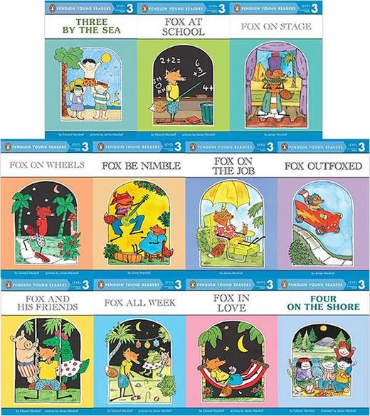 【配宝莉爹录制音频+双语讲读专栏】Penguin Young Readers 企鹅兰登小读者系列 FOX的故事全11册 James Marshall 代表作 商品图1