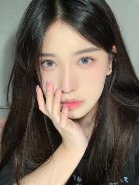 半年抛 annakelly 美瞳 奥黛丽灰/奥黛丽棕