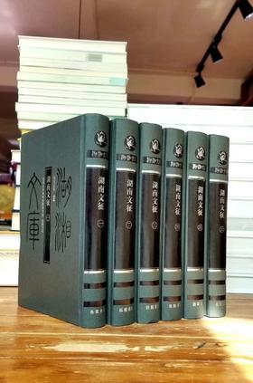 《湖南文征》（全6册），罗汝怀 编纂，16开精装，岳麓书社出版，定价630元，售价315元。品相九品。