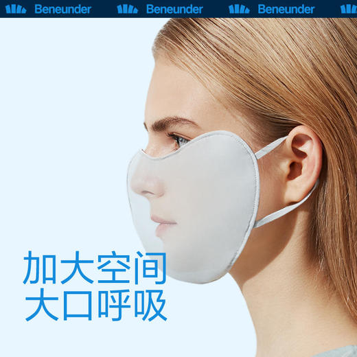 【22年新品】蕉下纭帛护眼角防晒口罩3d立体口罩女新款防尘防护面罩透气可清洗【BDQ】 商品图2