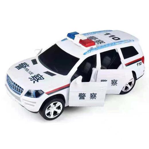 热卖新款儿童警车玩具超大号开门警车电动万向玩具车模灯光音乐 商品图5