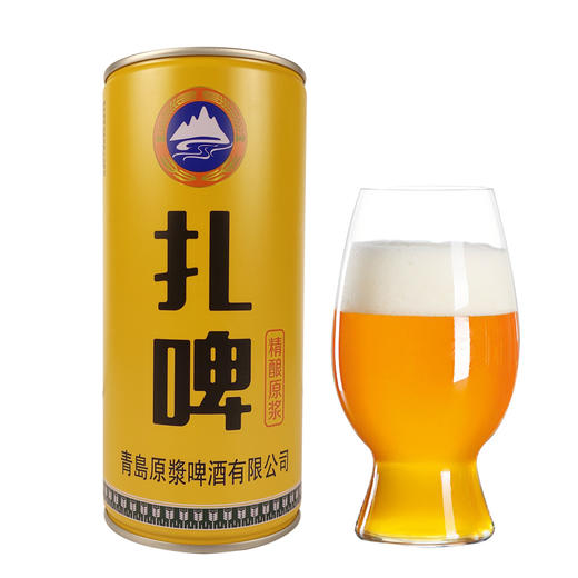 [啤酒]青岛原浆(扎啤)泉堡精酿啤酒980ml 商品图1