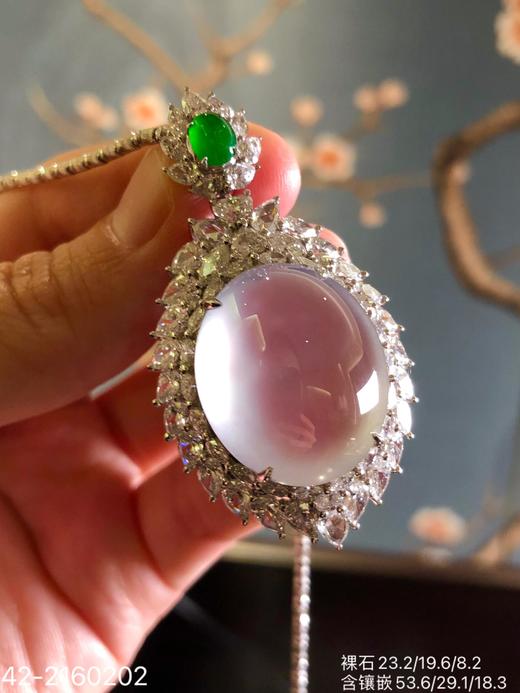 42-2160202，玻璃蛋面吊坠。具体价格微信咨询 商品图2