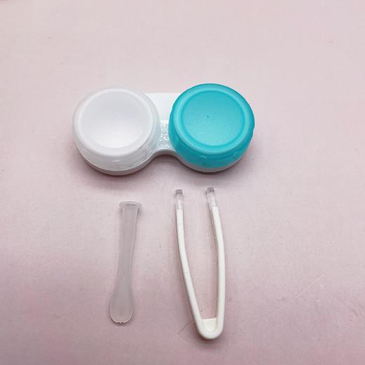 凯达磨砂隐形眼镜盒便携伴侣盒护理盒双联盒迷你美瞳盒2013 商品图3