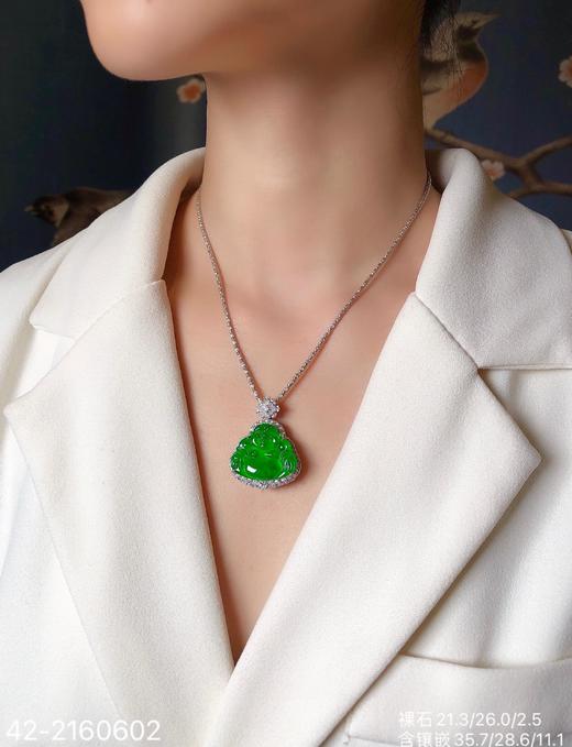 42-2160602，艳绿佛公吊坠，99999 商品图4