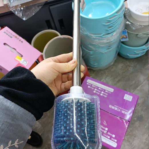 佳一加粗杆软胶圆形清洁刷 商品图0