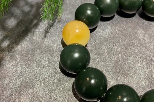 【御珠宫坊】和田玉黑青手串 商品图4