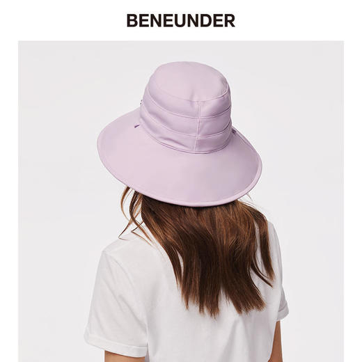 【22年新款迭代】BENEUNDER蕉下渔夫帽双面防晒遮脸太阳帽春夏时尚百搭【BDQ】 商品图6
