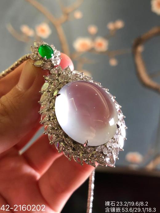 42-2160202，玻璃蛋面吊坠。具体价格微信咨询 商品图3