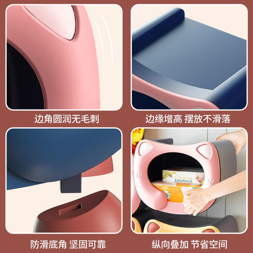 新款收纳箱家用多层儿童玩具塑料储物柜子抽屉式宝宝零食整理箱 商品图1