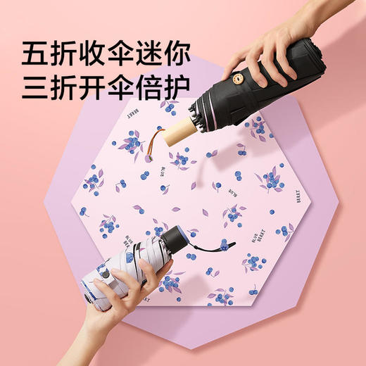 【22年新款迭代】蕉下果趣太阳伞小巧便携遮阳伞防晒 商品图6