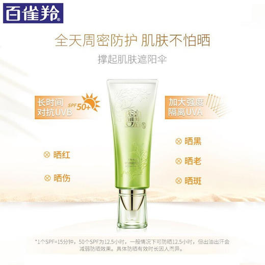 BF|百雀羚防晒隔离乳SPF50+ PA+++（普通快递） 商品图1