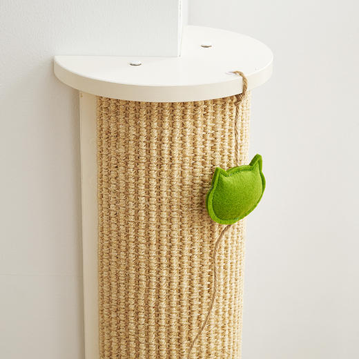 CatS猫家具吃豆人墙角保护 剑麻转角蹭猫抓柱猫抓板磨爪器G5B包邮 商品图2