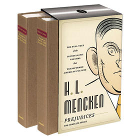 门肯故事集 英文原版 H. L. Mencken Prejudices 偏见集 美国文库系列 精装收藏 英文版 进口原版英语文学书籍