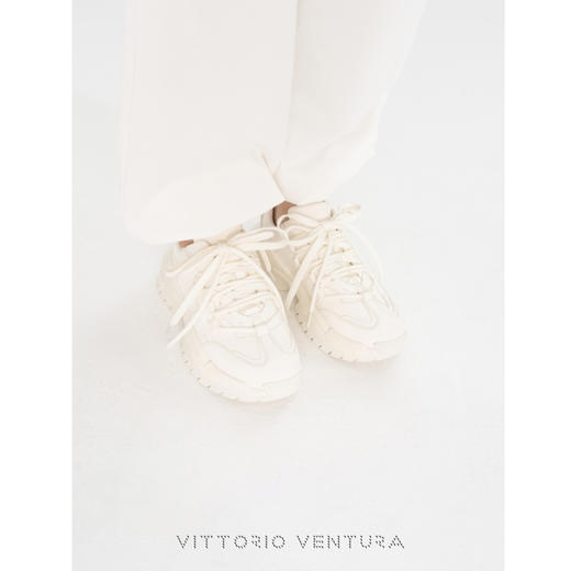 预售|VITTORIO VENTURA薇薇燃  牛皮甲胄系列厚底休闲老爹鞋 （默认顺丰到付 联系客服报销） .潮快闪[福利品] 商品图2