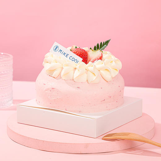 爆浆草莓蛋糕（在线购买的到店核销领取）5天内（卡券） 商品图0