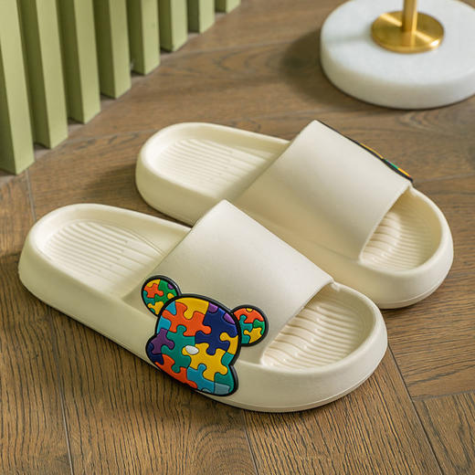 凉拖鞋女厚底踩屎感家居外穿浴室防滑防臭可爱情侣拖鞋男士 商品图9