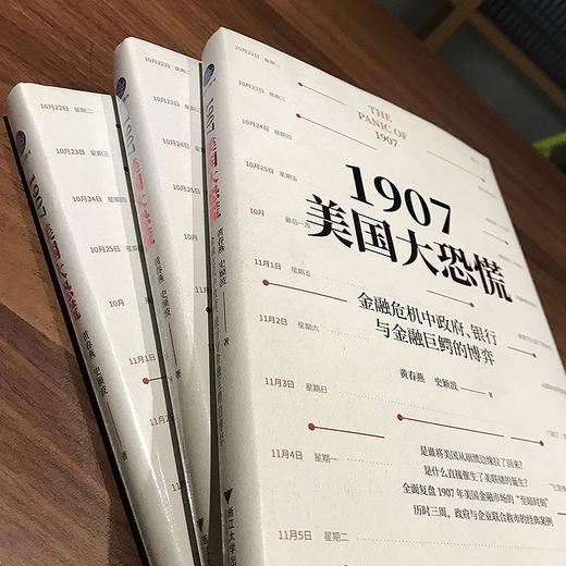 1907美国大恐慌 金融危机中政府银行与金融巨鳄的博弈 黄春燕 史颖波 著 经济 商品图1