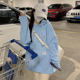 卫衣女装春秋季薄款韩版宽松2022年新款时尚百搭上衣服外套潮ins绒衫女式