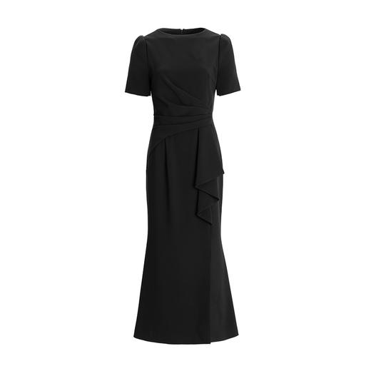 LIZZY 简约优雅轻奢感修身显瘦高贵鱼尾轻礼服开叉连衣裙7428 商品图4