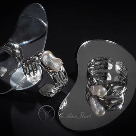 【Free Line】淡水巴洛克珍珠手镯