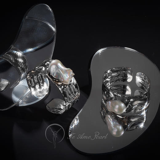 【Free Line】淡水巴洛克珍珠手镯 商品图0