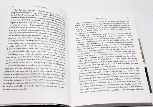 弗吉尼亚伍尔夫经典作品集6册 英文原版 Virginia Woolf Mrs Dalloway 达洛维夫人 到灯塔去 一间自己的房间 经典文学书籍 英语书 商品图2
