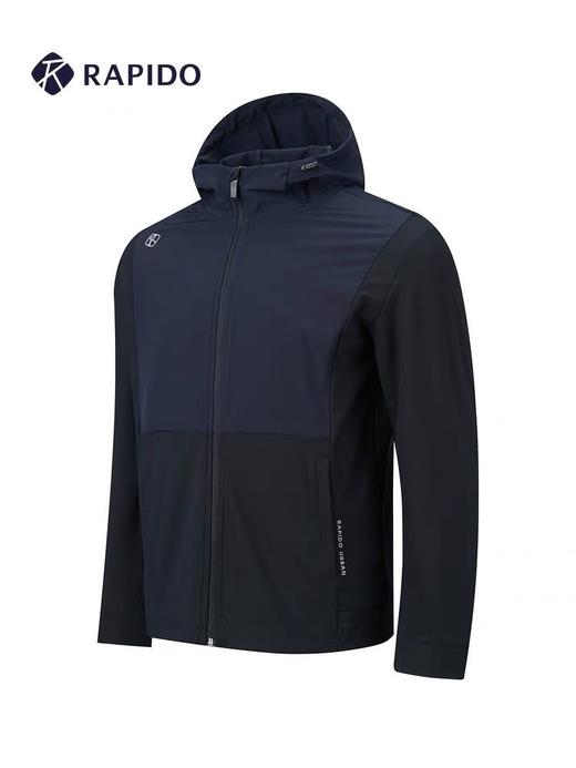 RAPIDO雳霹道2022年春季新品男子倒梯形针织外套连帽拉链开衫CN2176C36R 商品图5