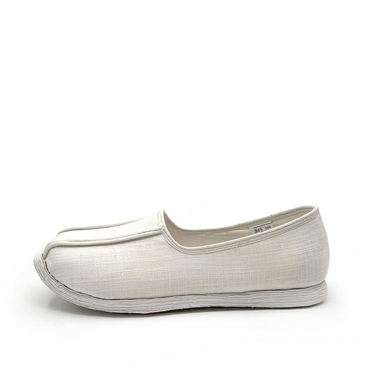 内联升男鞋手工单鞋千层底经典亚麻复古皂鞋DN8515 商品图0