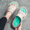 新款2022拖鞋男士夏季外穿软底防滑一字拖潮流厚底踩屎感国潮凉拖 商品缩略图5