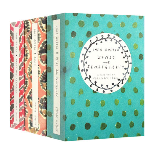 傲慢与偏见 爱玛 理智与情感 英文原版 Pride and Prejudice 简奥斯汀经典代表作3册 Jane Austen 经典文学书籍 英文版原版英语书 商品图0