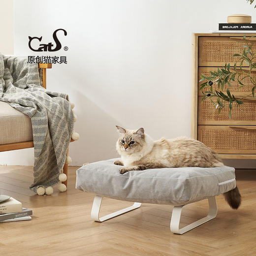 CatS猫家具 秋日私语 铁艺悬浮床 防水防尿好打理 预售 商品图0