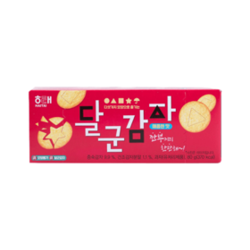 海太 烤薯片辣味80g  