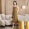 2022新款纯色成熟气质中长款显瘦吊带洋气打底女士连衣裙 MGG-XMYYQ-926 商品缩略图0