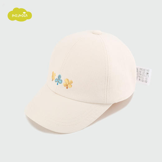 moimoln小云朵童装2022春季新款女宝宝遮阳帽女童卡通刺绣鸭舌帽LRS1AACA02 商品图1