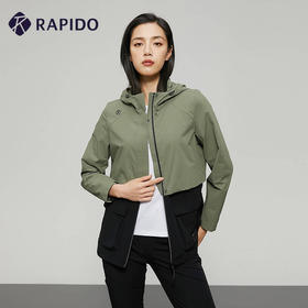 RAPIDO雳霹道2022春季新品女士袖口可调节工装风夹克CP2176G03H