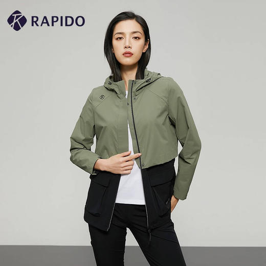 RAPIDO雳霹道2022春季新品女士袖口可调节工装风夹克CP2176G03H 商品图0